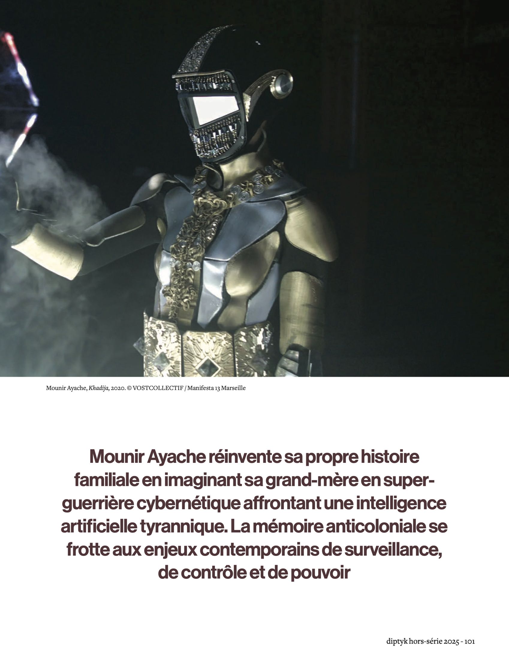 Quand le futur répare le passé, Al Mahjar, Diptyk hors-série, page 4