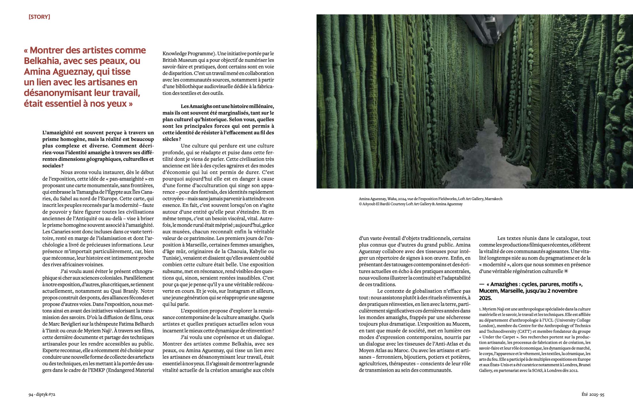 Amazighes au Mucem, page 3