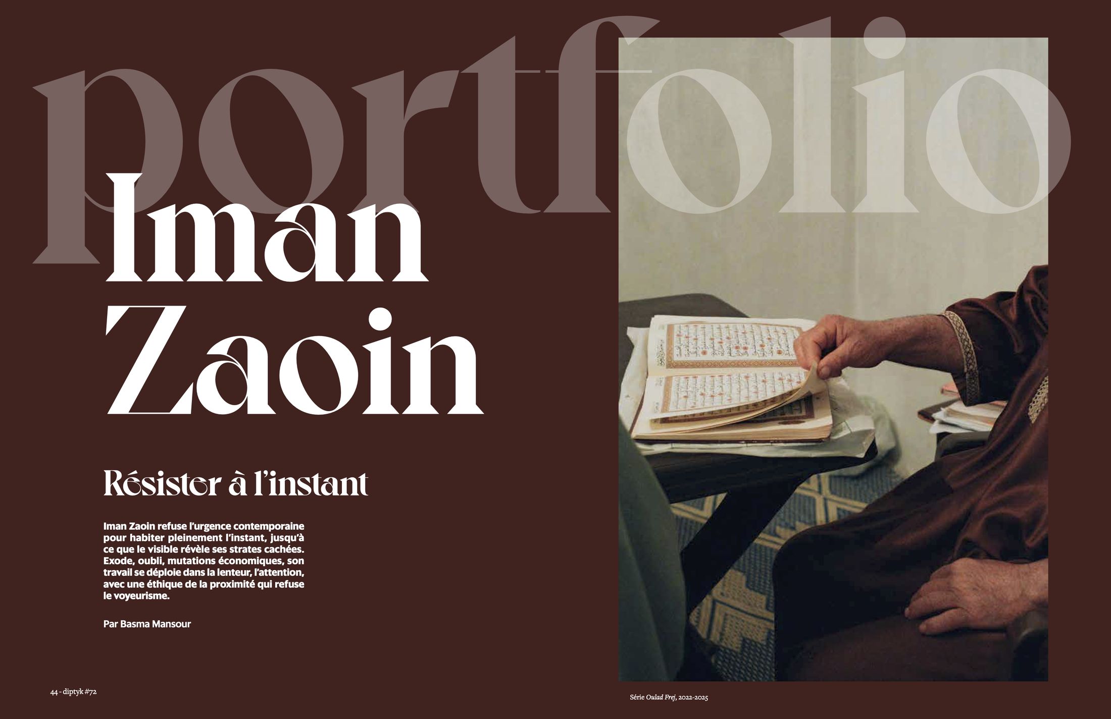 Portfolio Iman Zaoin, page 1