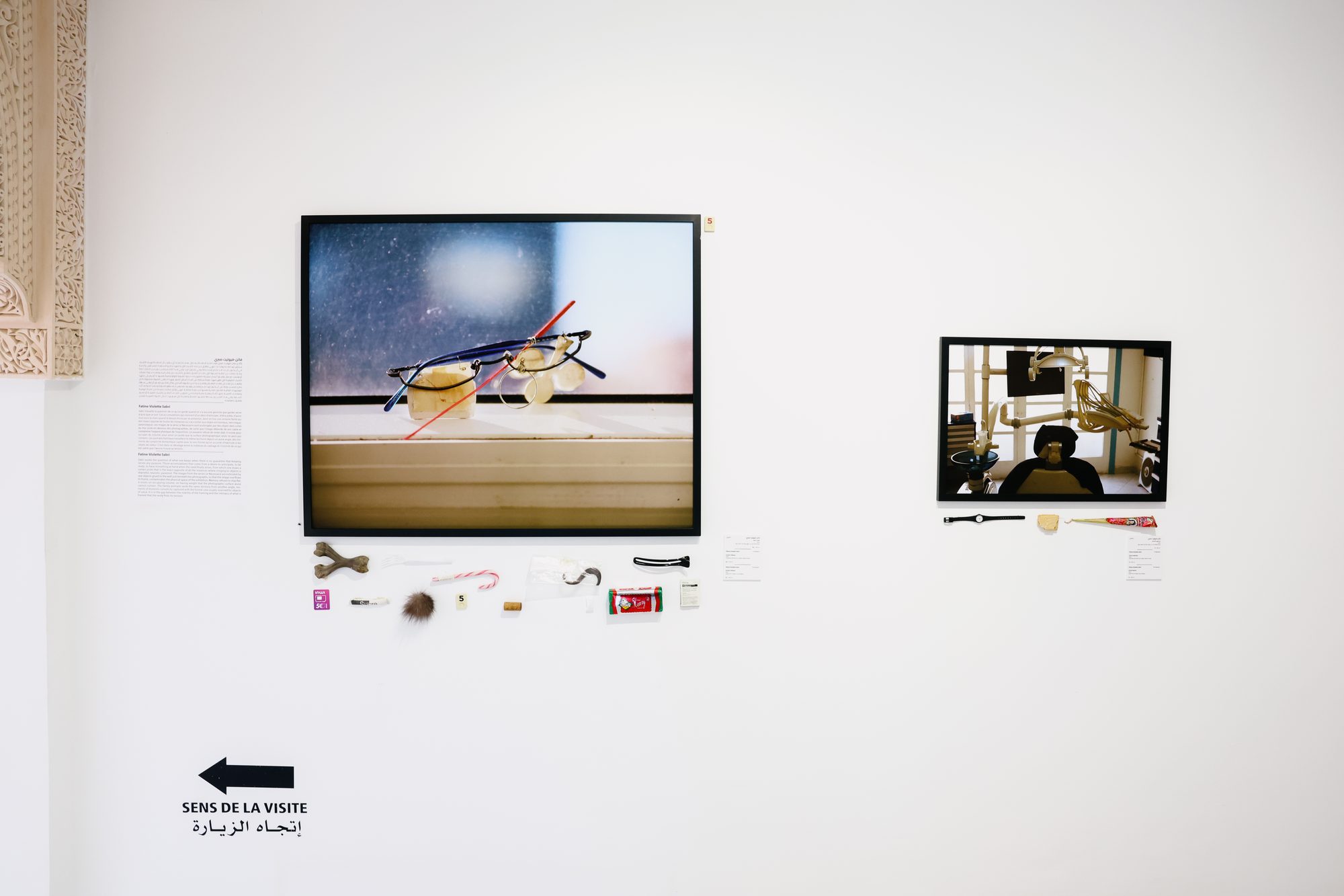 Fatine-Violette Sabiri, Le Nécessaire series, installation view