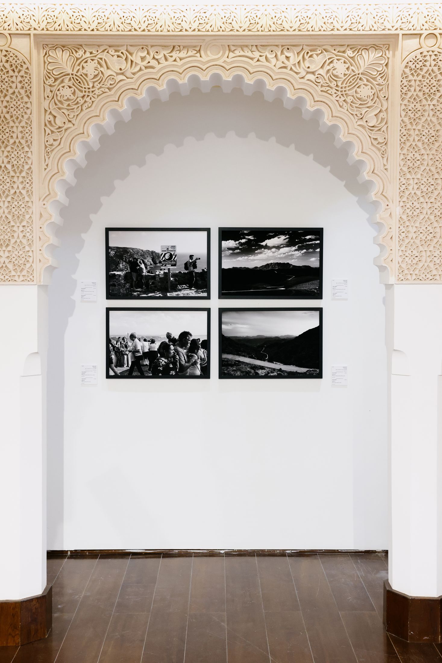 Zakaria Wakrim, Amoudou and The Turista series, installation view